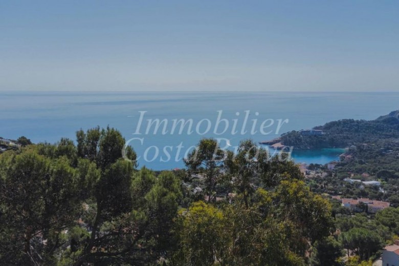 Mediterranean style detached house with exclusive views to the sea for sale in Aigua Blava, Begur